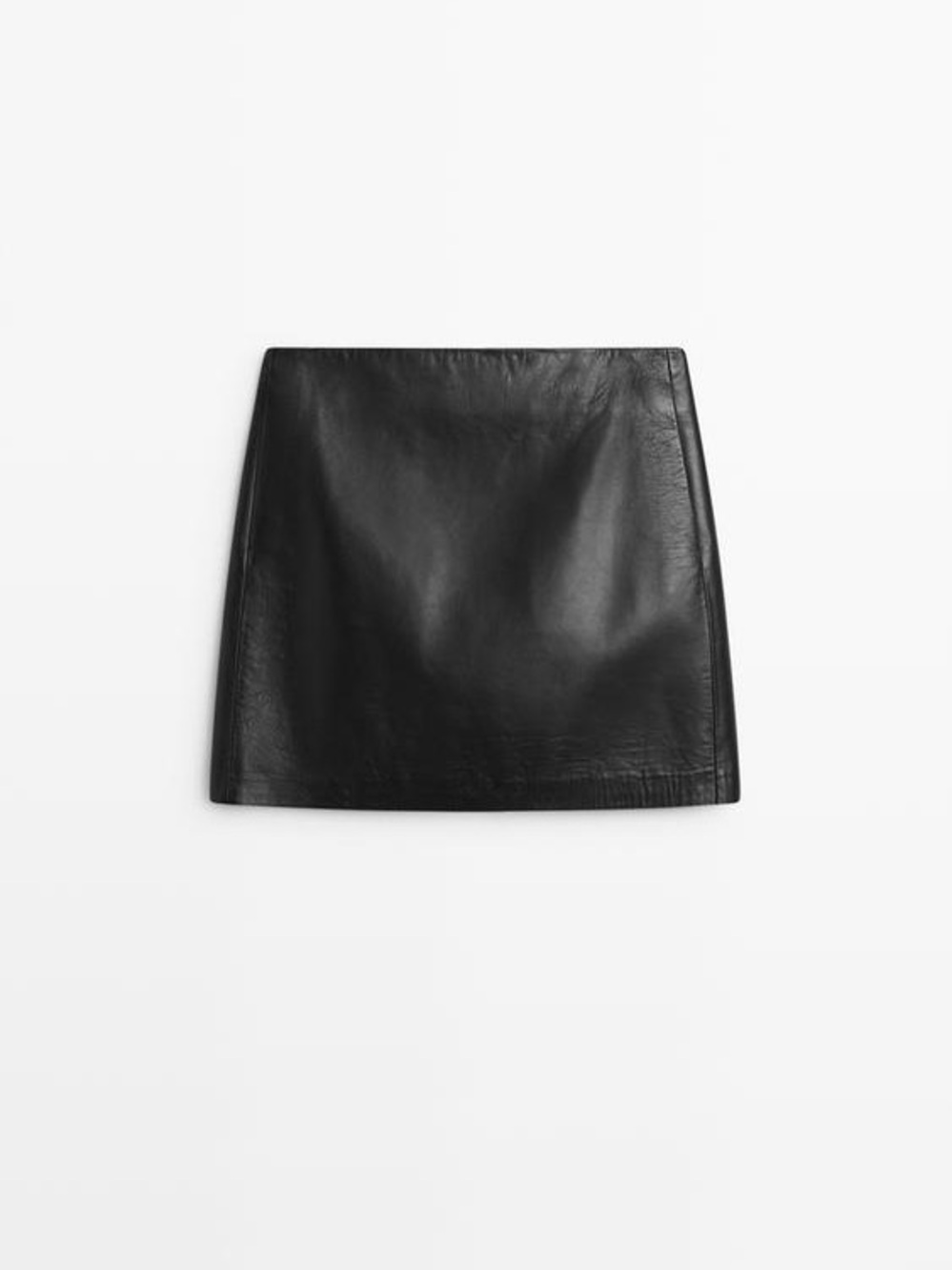 Wilfred Real Napa Leather Mini Skirt